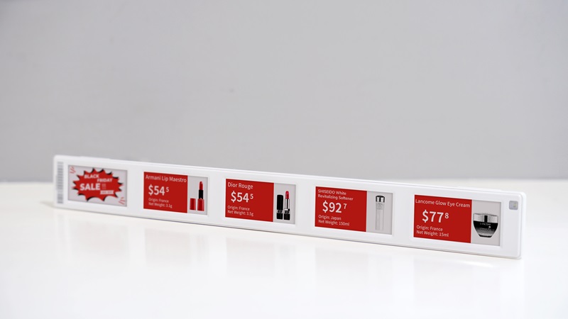 Maximize Your Shelf Space with Revolutionary 5-Screen Electronic Label