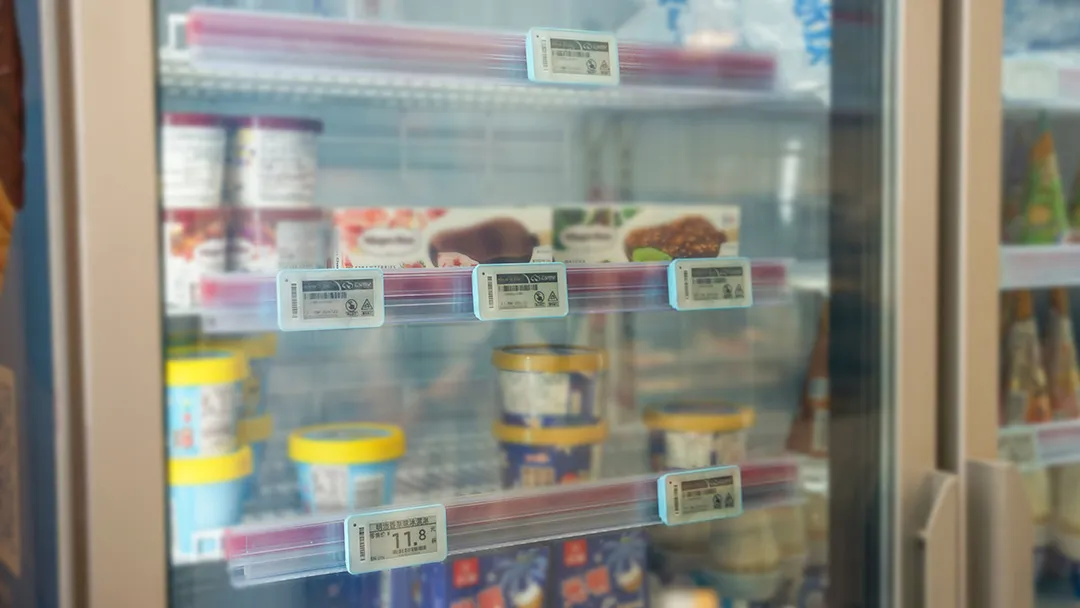 low-temperature electronic price tags