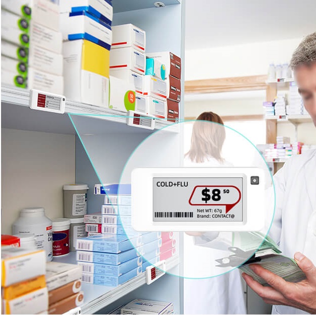 digital shelf labels for pharmacy digital shelf labels for pharmacy