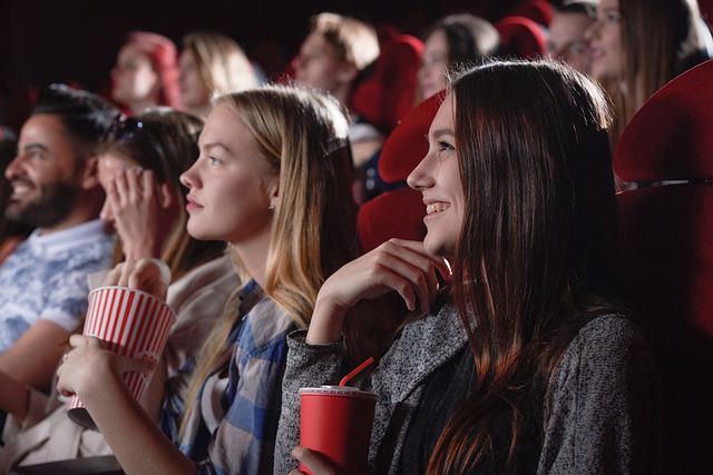 audience in movie theater